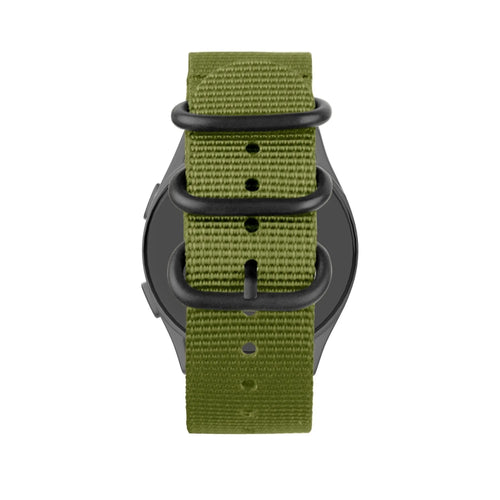 Bandz Oppo Watch X2 Nylonarmband mit Schnalle (Grün)