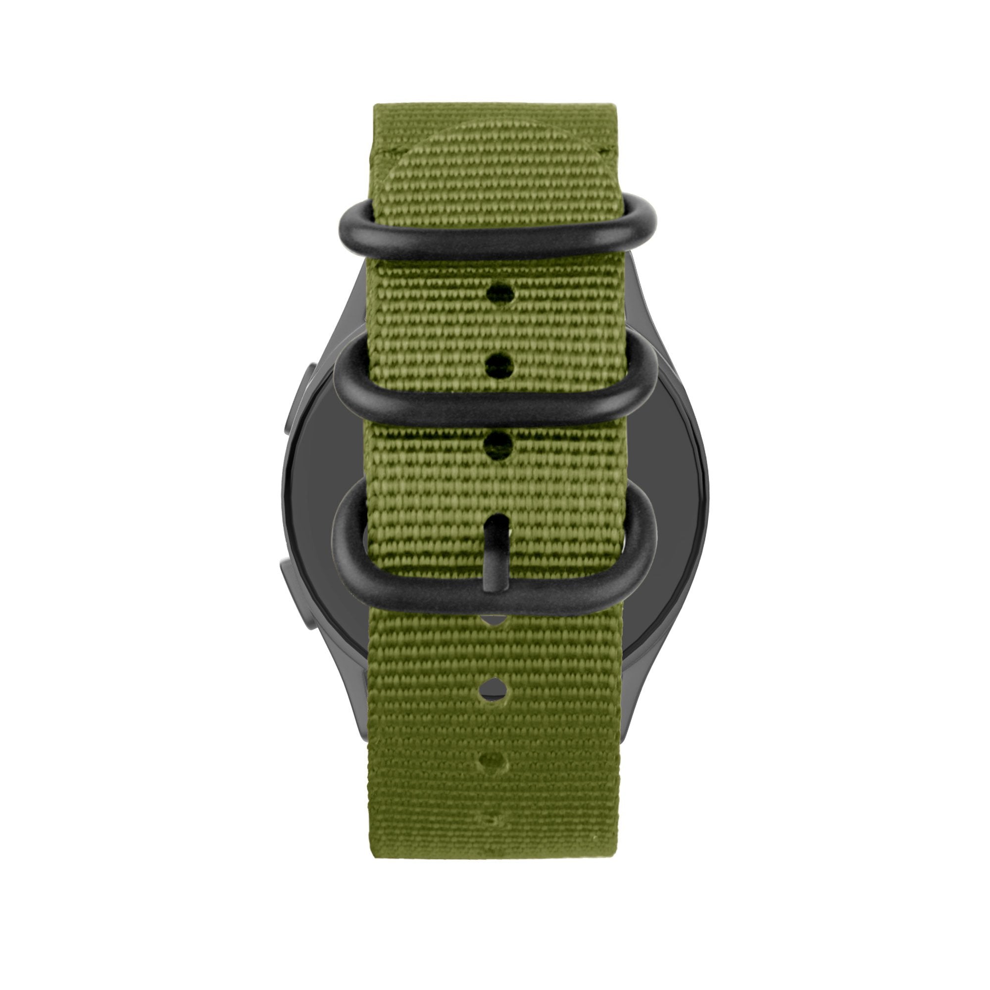 Bandz Garmin Forerunner 570 - 47mm Buckled Nylon Strap (groen)
