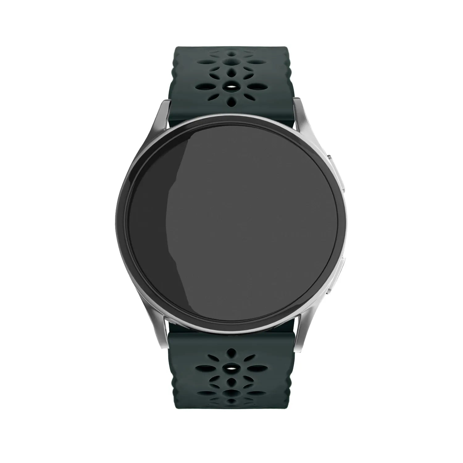 Coros Pace 2 Patterned Silicone Strap (Viridian)