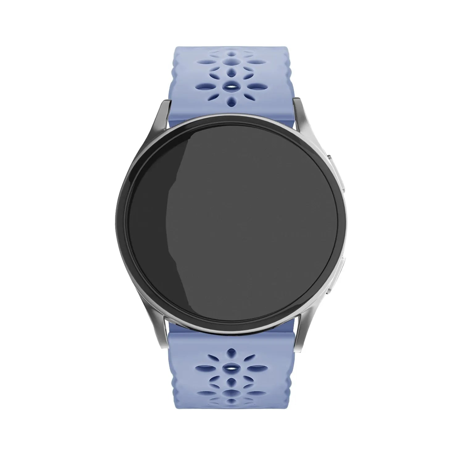 Amazfit Active Patterned Silicone Strap (Lavender Grey)