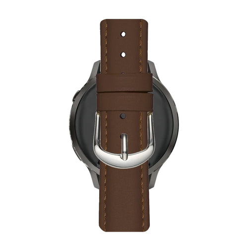 Bandz Actyve Smartwatch 20mm Leather Strap 'Bullet' (Brown)
