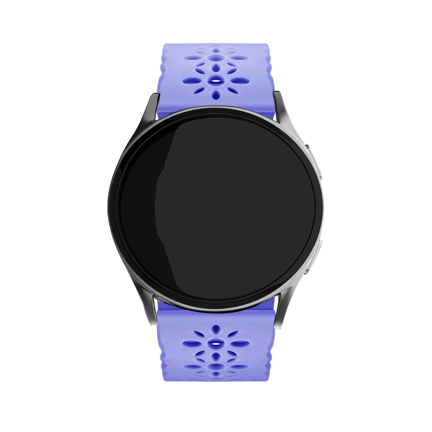 Correa de silicona con relieve Amazfit GTS 4 (lila)