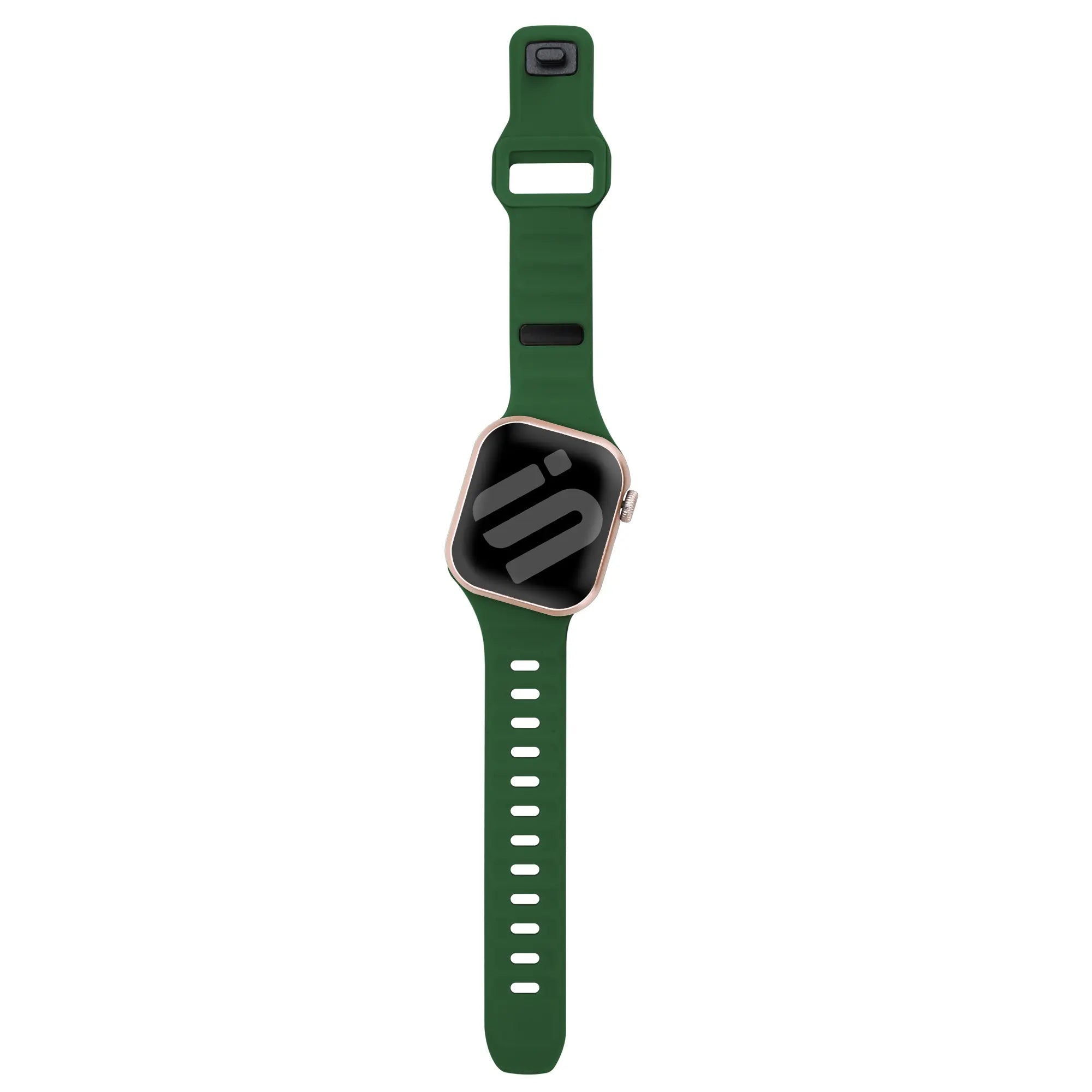 Apple Watch Tilted Sportarmband (Dunkelgrün)