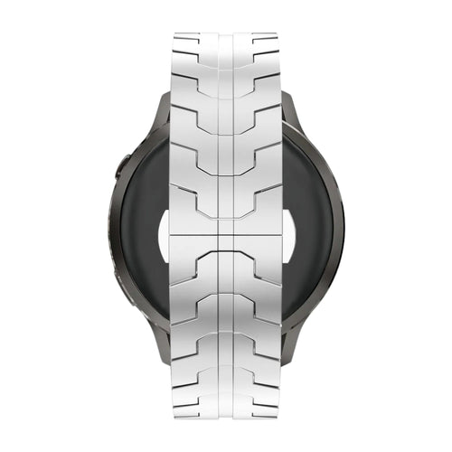 Bandz Bracelet acier 'Iron' Garmin Venu 4 - 45mm (argent)