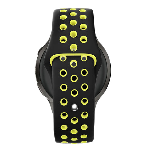 Bandz Garmin Forerunner 265 Sport Strap 'Deluxe' (Black/Yellow)