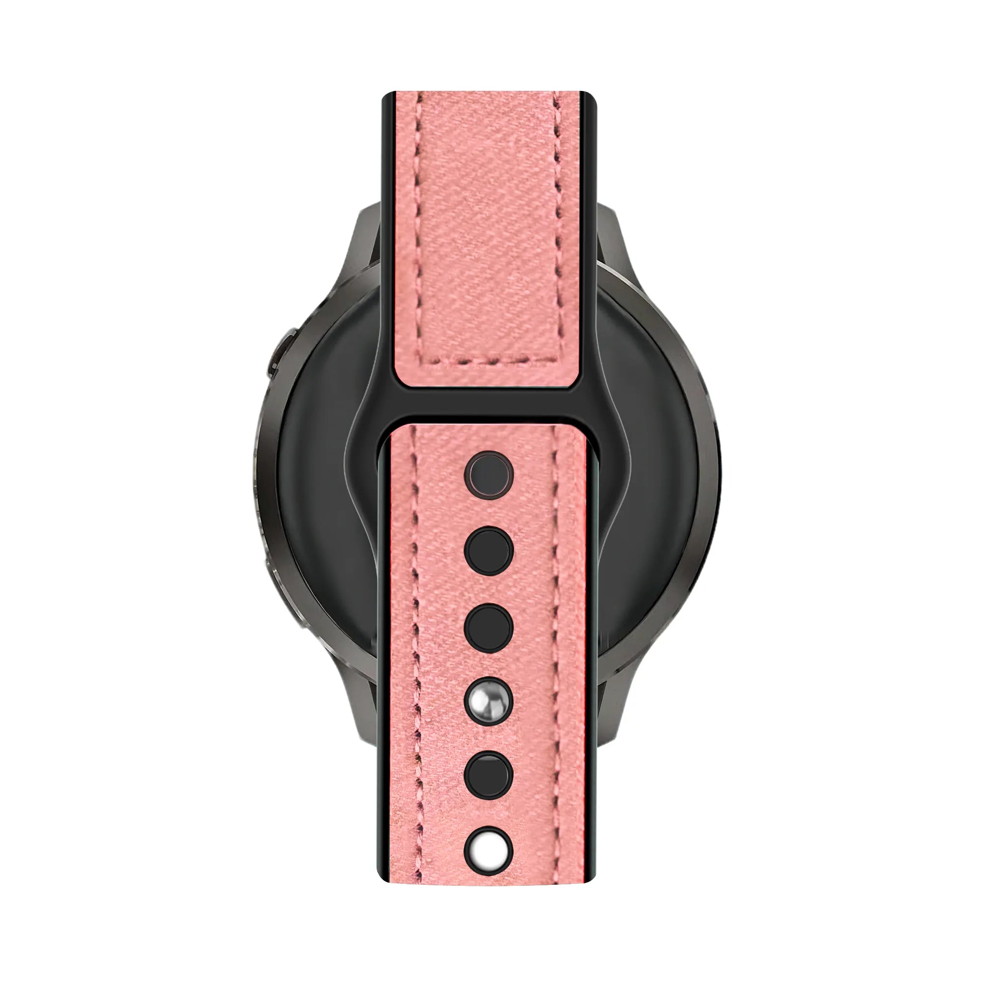 Bandz Garmin Approach S42 Leather Strap 'Hybrid' (Pink)