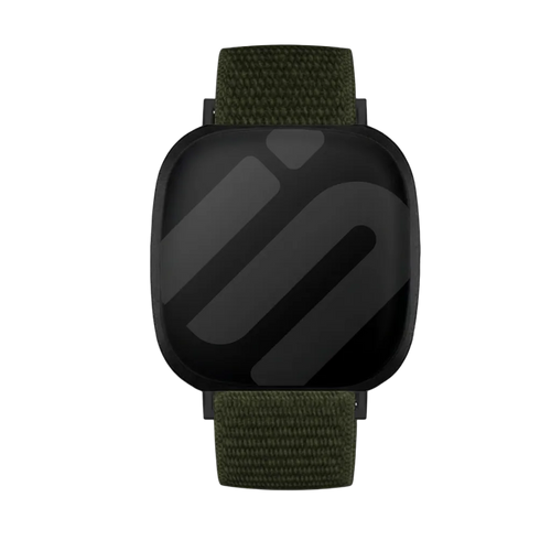 Fitbit Versa 3 Nylon Strap (Green)