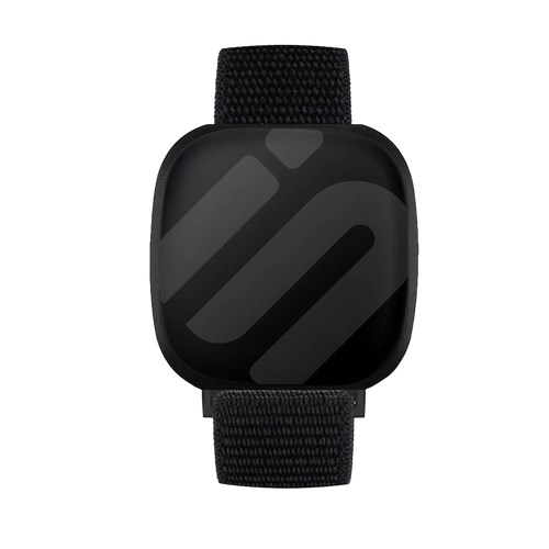 Fitbit Sense Nylonarmband (Schwarz)