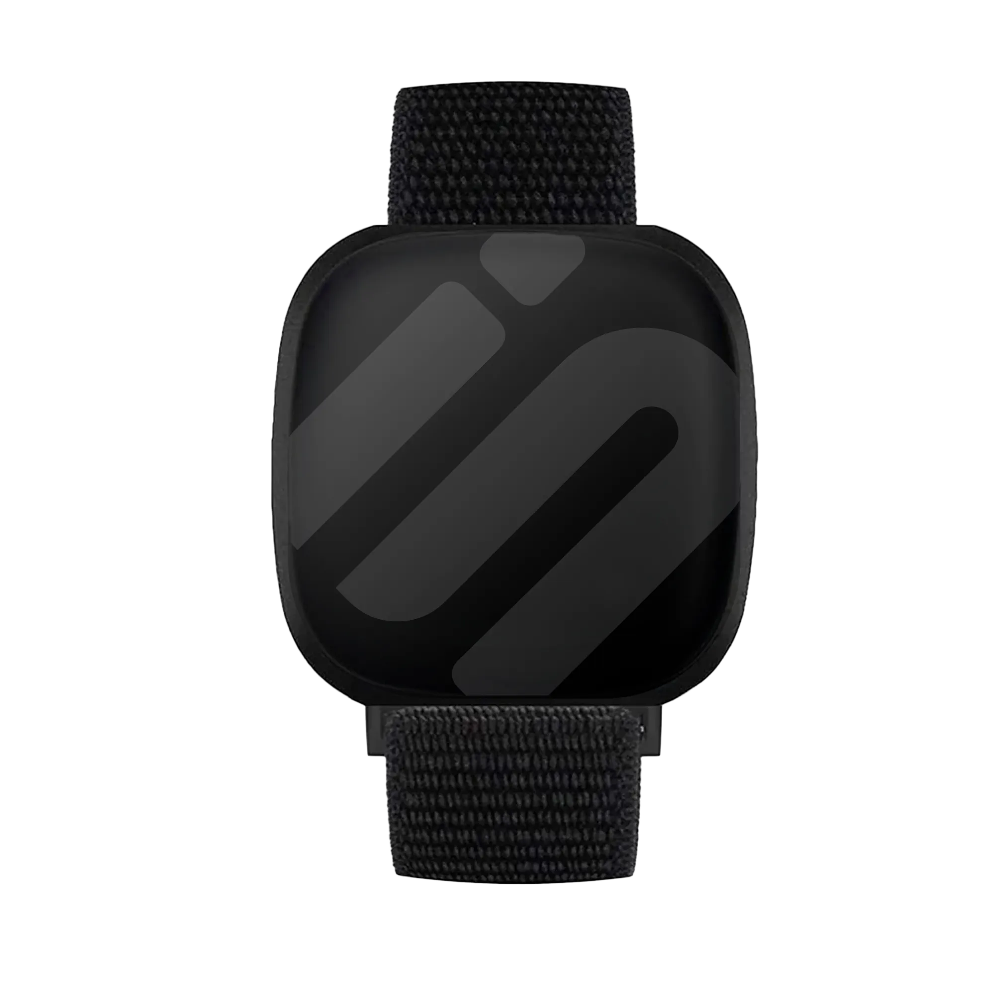 Fitbit Versa 3 Nylonarmband (Schwarz)