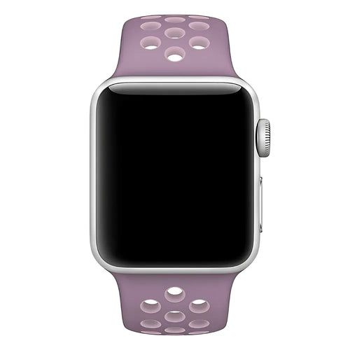 Apple Watch sport band (lichtpaars) 
