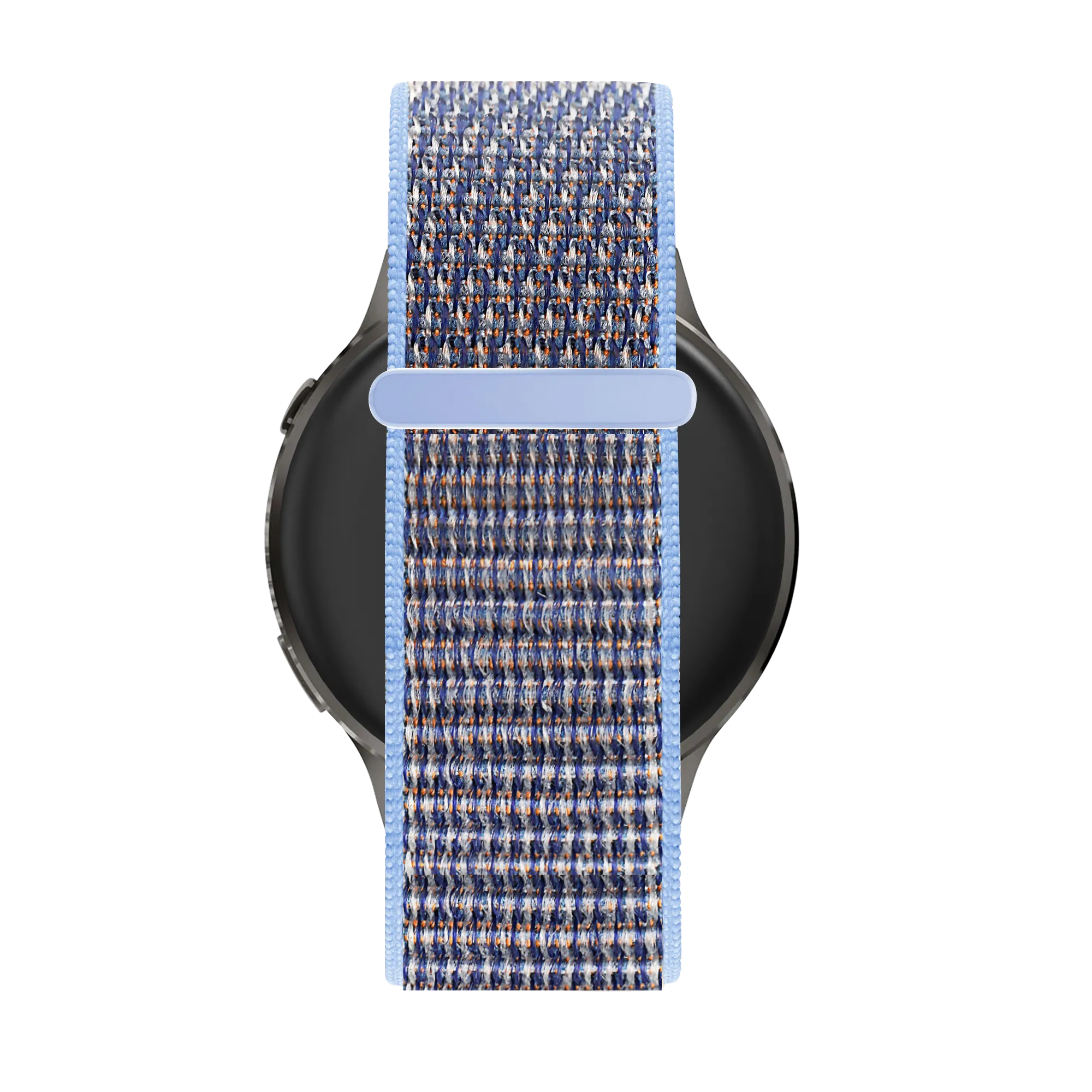 Bandz Garmin Forerunner 170 Nylon Loop Armband (Azurblau)
