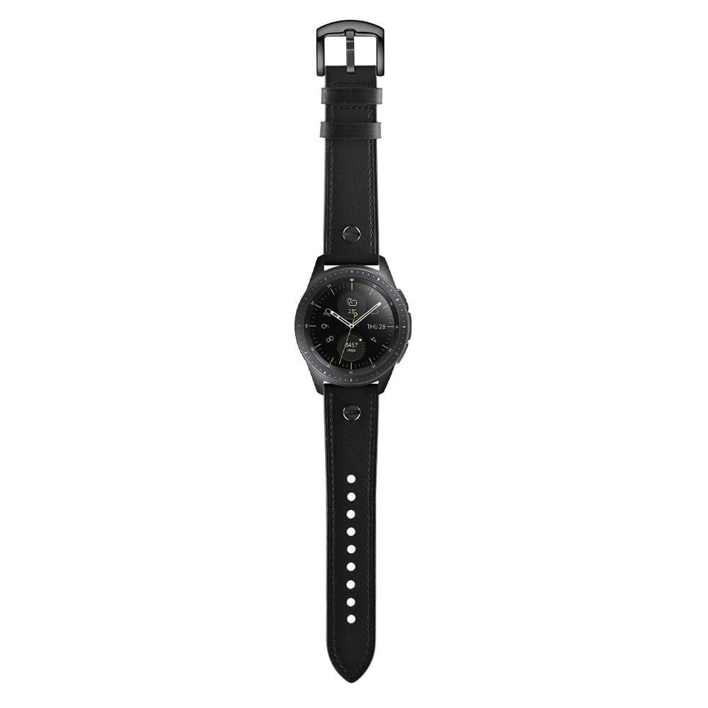 Oppo Watch X2 Lederarmband mit Schraube (Dunkelbraun)