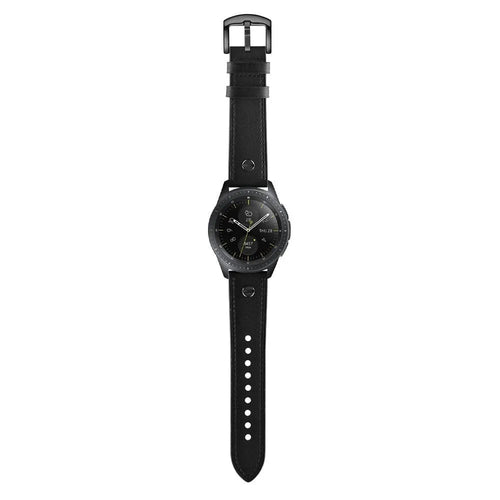 Correa cuero con tornillo Polar Grit X2 Pro (negro)