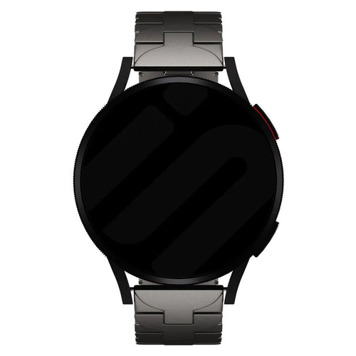 Bracelet titane papillon Oppo Watch X3 (graphite)