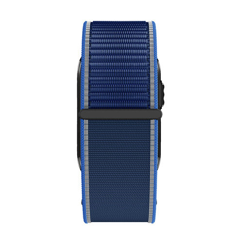 Bandz Garmin Cirqa Nylon Band für Biceps (Duo Blau)