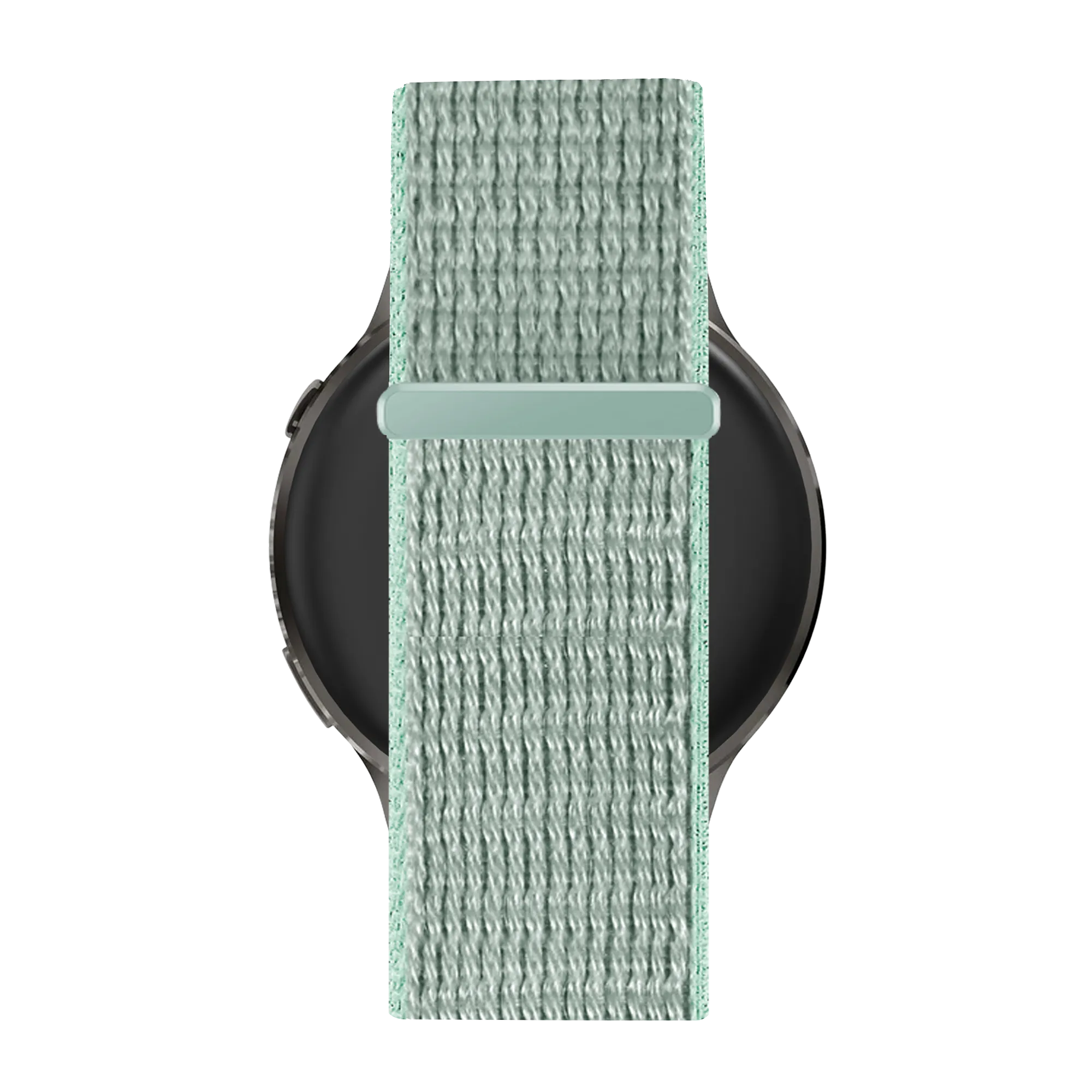 Bandz Garmin Forerunner 265s nylon loop band (licht cyaan)