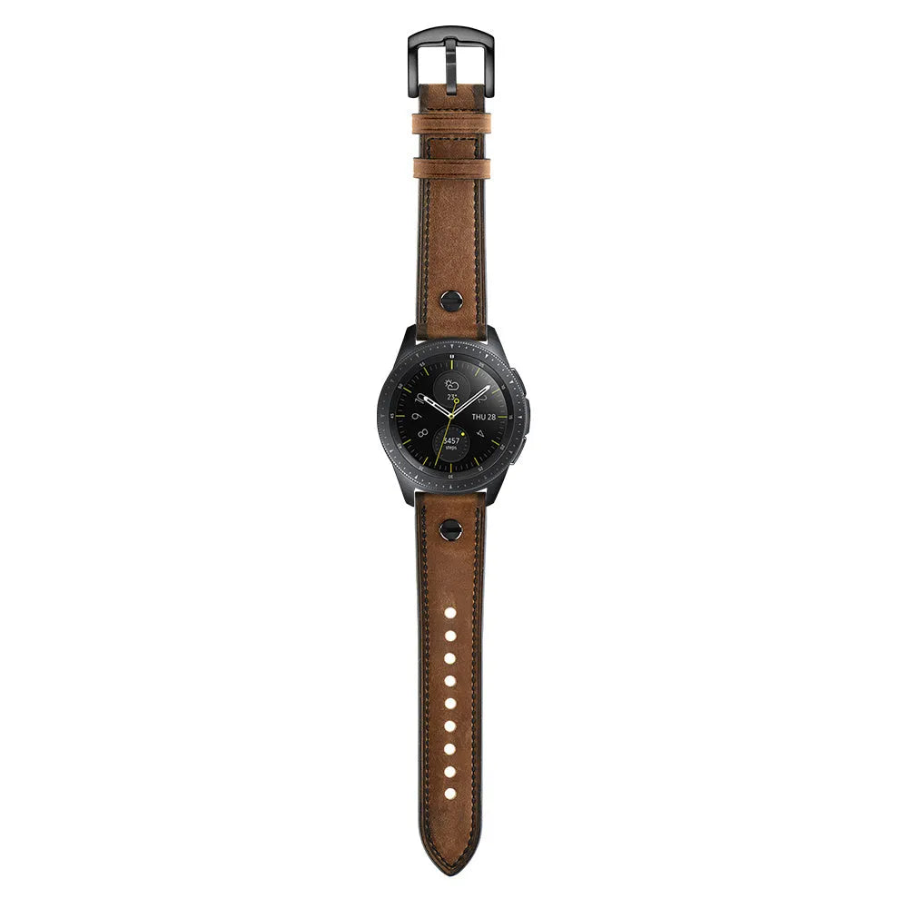 Polar Grit X2 Pro Leather Strap with Screw (Dark Brown)
