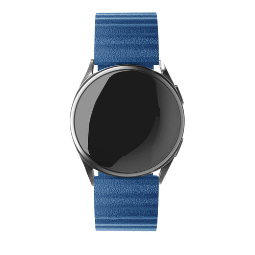 Withings Steel HR - 40mm Loop Lederarmband (Dunkel Blau)