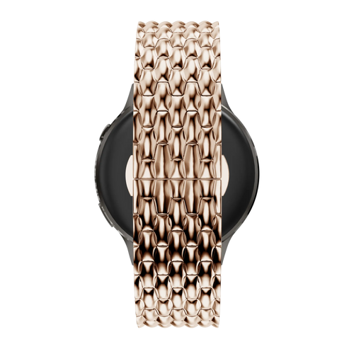 Bandz Garmin Approach J1 Steel Strap 'Dragon' (Rose Gold)