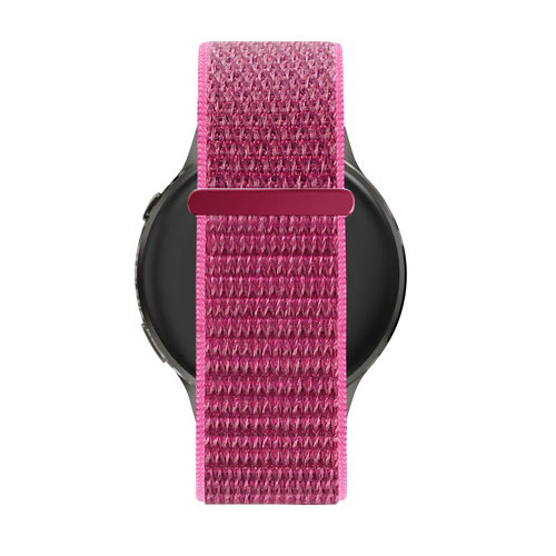 Bandz Garmin Forerunner 265s Nylon Loop Armband (Dragonfruit)