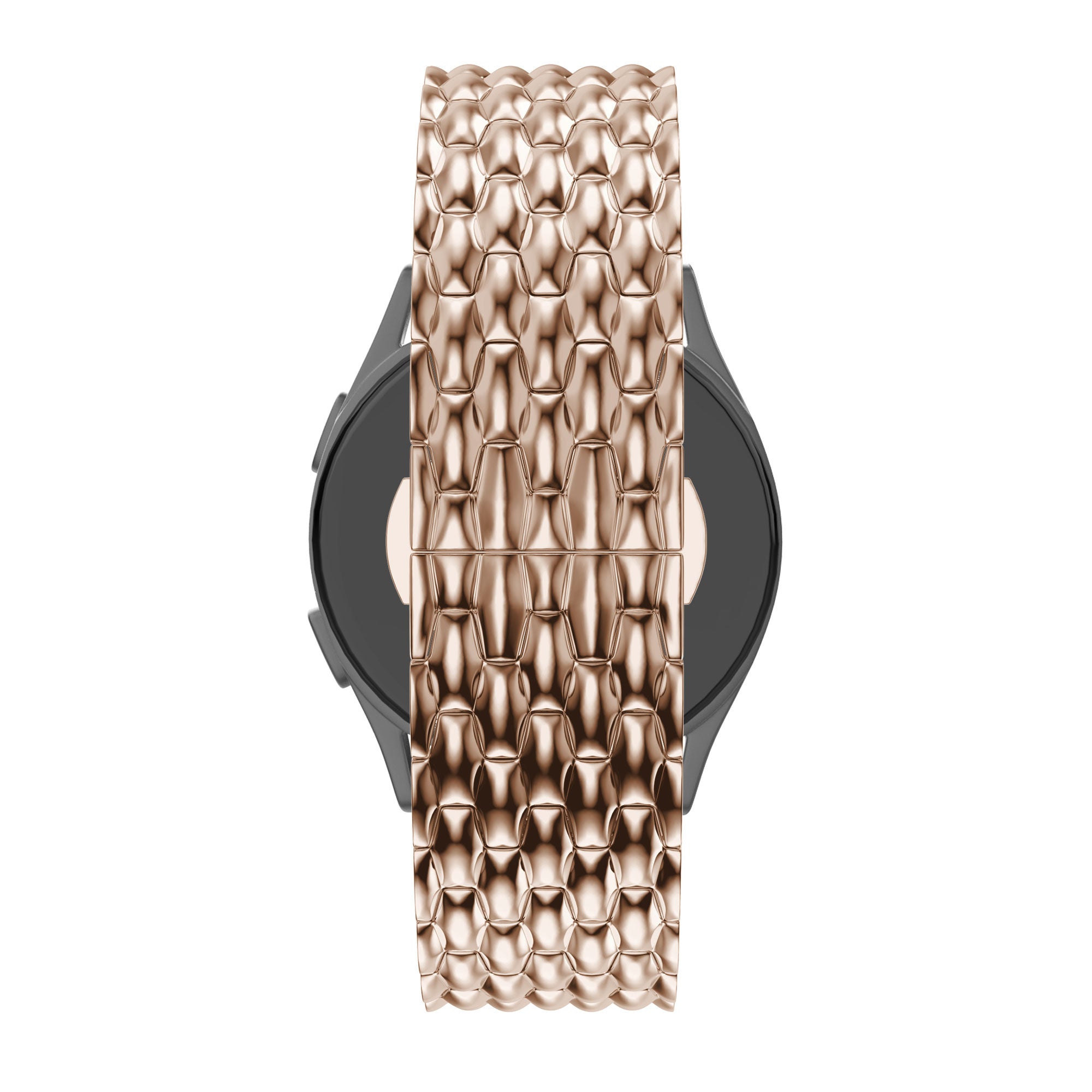 Bandz Garmin Approach S44 Stahlarmband 'Dragon' (Roségold)