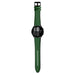 Bracelet hybrid cuir Samsung Galaxy Watch 7 - 44mm (vert)