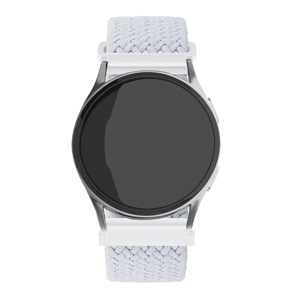 Amazfit Active verstelbaar geweven band (wit)