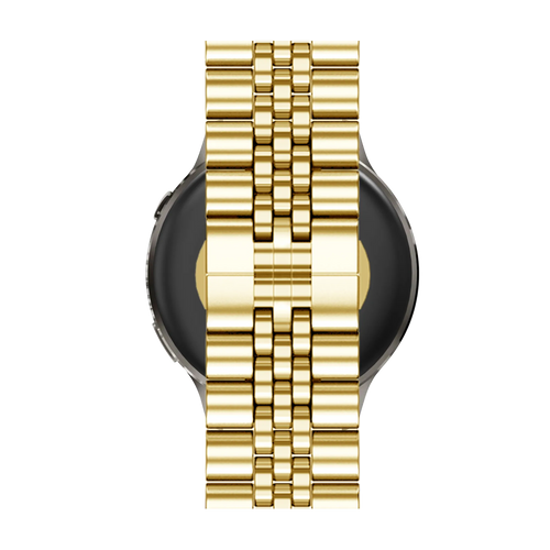 Bandz Bracelet acier 'Jubilee' Garmin Forerunner 265s (or)