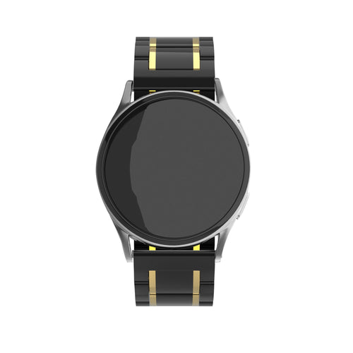 Withings Steel HR Sport Ceramic Steel Strap (Black/Gold)