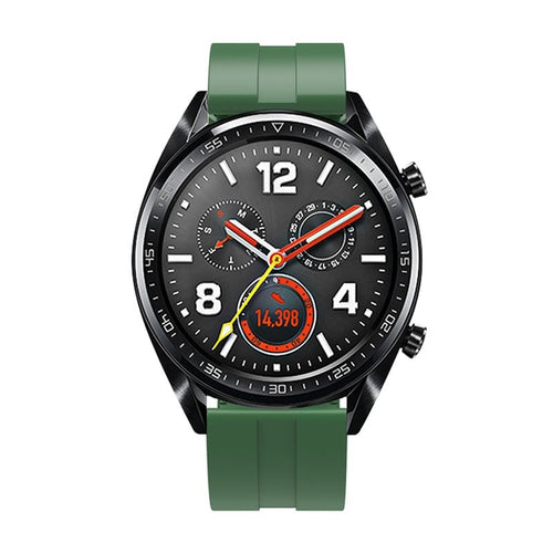 Huawei Watch GT 7 - 46mm Silicone Strap 'Extreme' (Army Green)