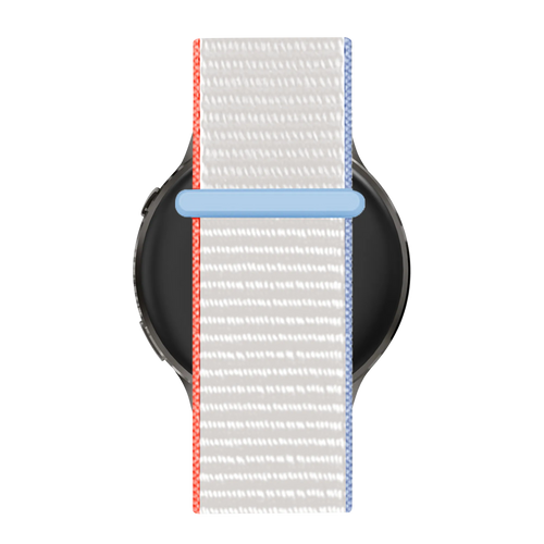 Bandz Bracelet nylon Loop Garmin Forerunner 265s (blanc lait)