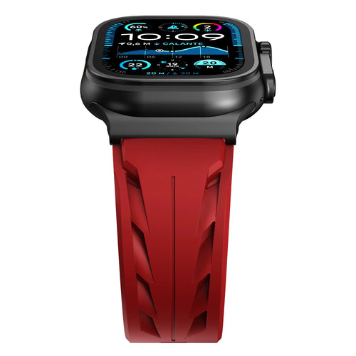 Apple Watch Race Silicone Strap (Red)