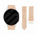 Samsung Galaxy Watch 7 - 44mm Leder-Glitzerarmband (Roségold)
