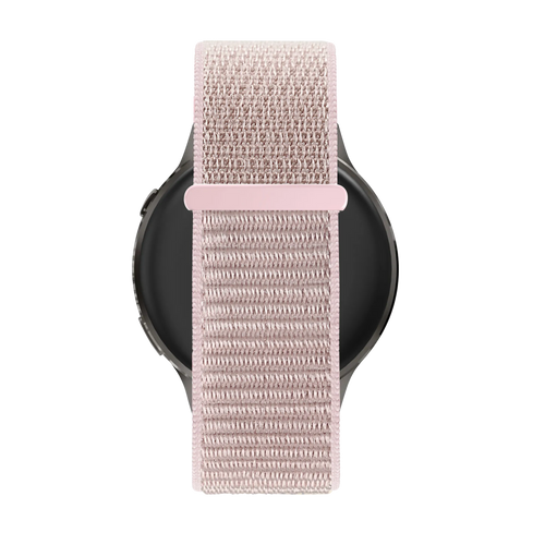 Bandz Bracelet nylon Loop Garmin Forerunner 265s (rose or)