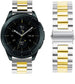 Bracelet acier Samsung Galaxy Watch 42mm (argent/or)