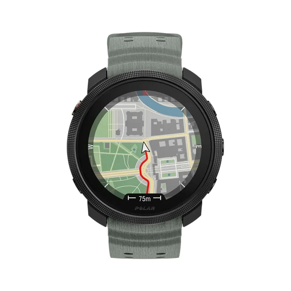 Polar Grit X Silicone Grain Strap (Dark Grey)