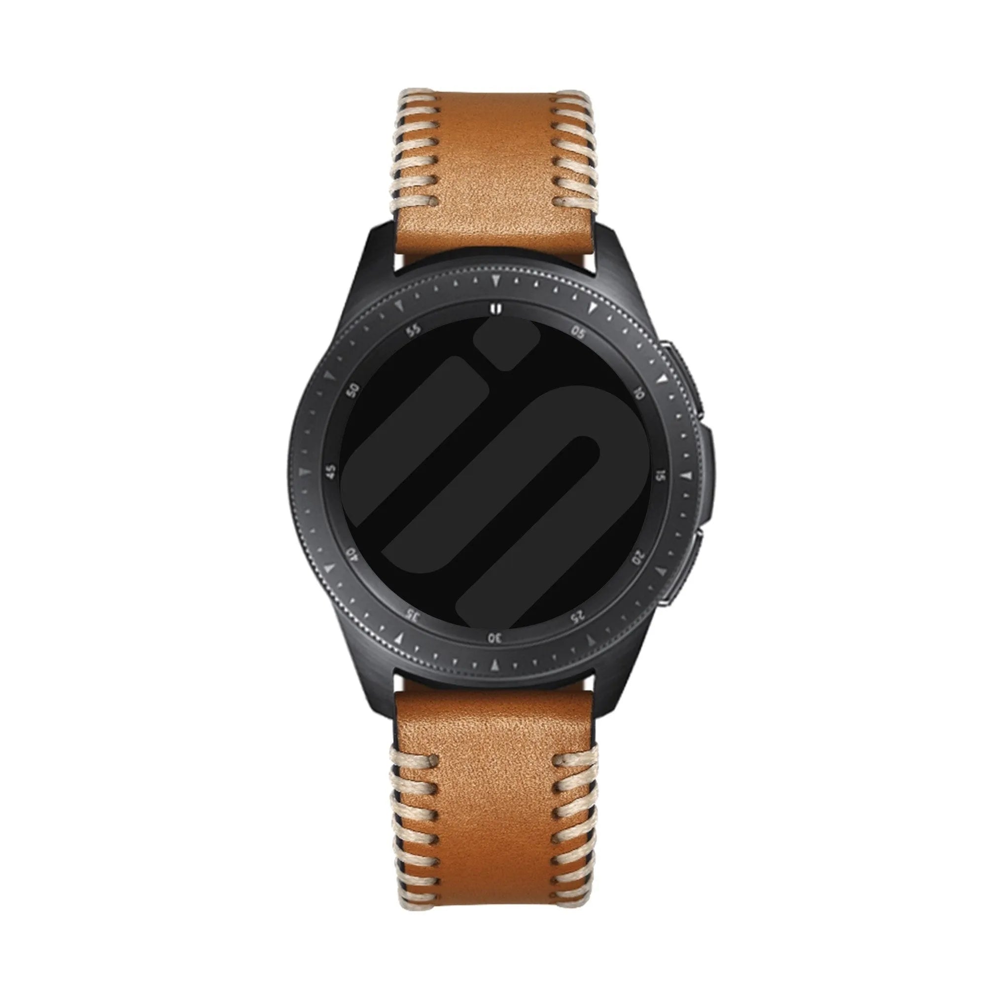Bracelet cuir tissée Oppo Watch X2 (marron)