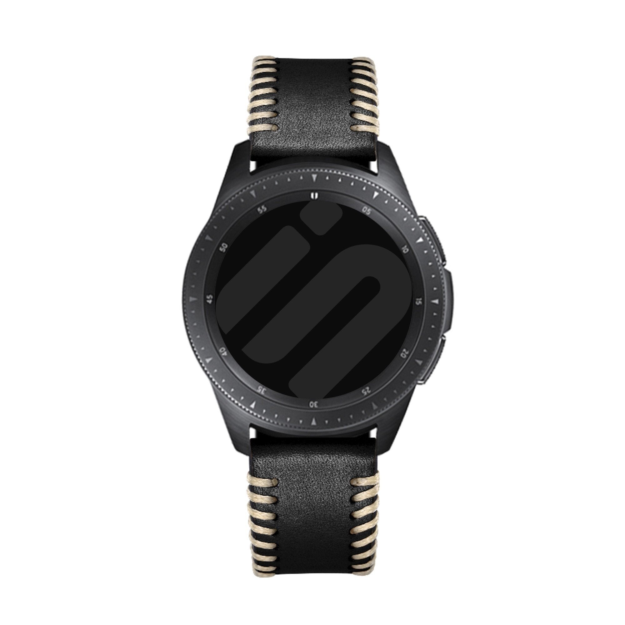 CMF Watch Pro 3 Genähtes Lederarmband (Schwarz)