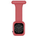 Correa de enfermera de Apple Watch con funda  (rojo)