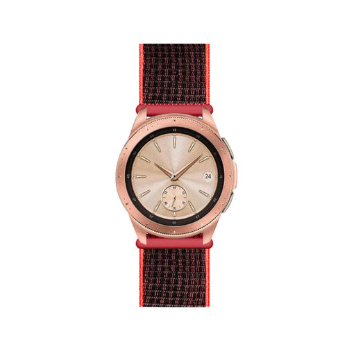 Bracelet nylon Coros Apex 46mm (noir/orange)