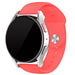 Fossil Gen 5e 44mm Fluorescent Silicone Strap (Red)