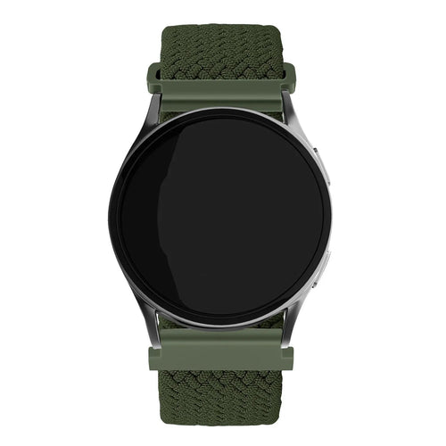 Suunto 9 Peak Verstellbar geflochtenes Armband (grün)