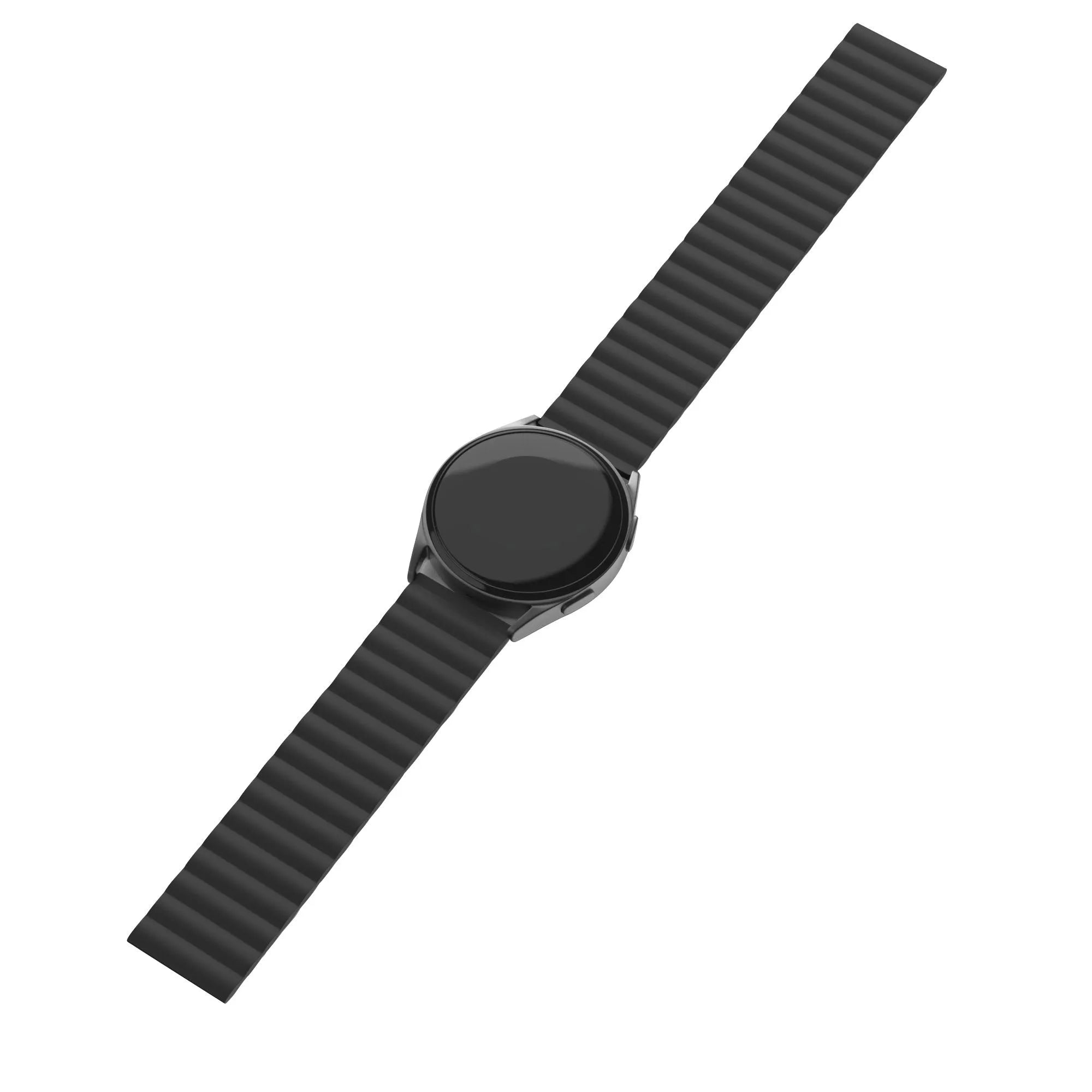 Amazfit Active Magnetic Silicone Strap (Black)