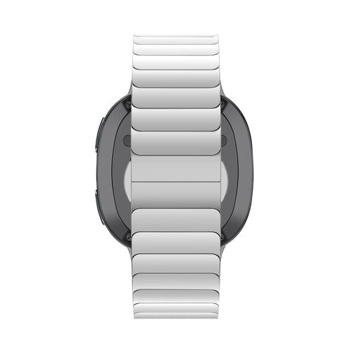 Bandz Samsung Galaxy Watch 8 - 44mm Steel Strap 'One Bead' (Silver)