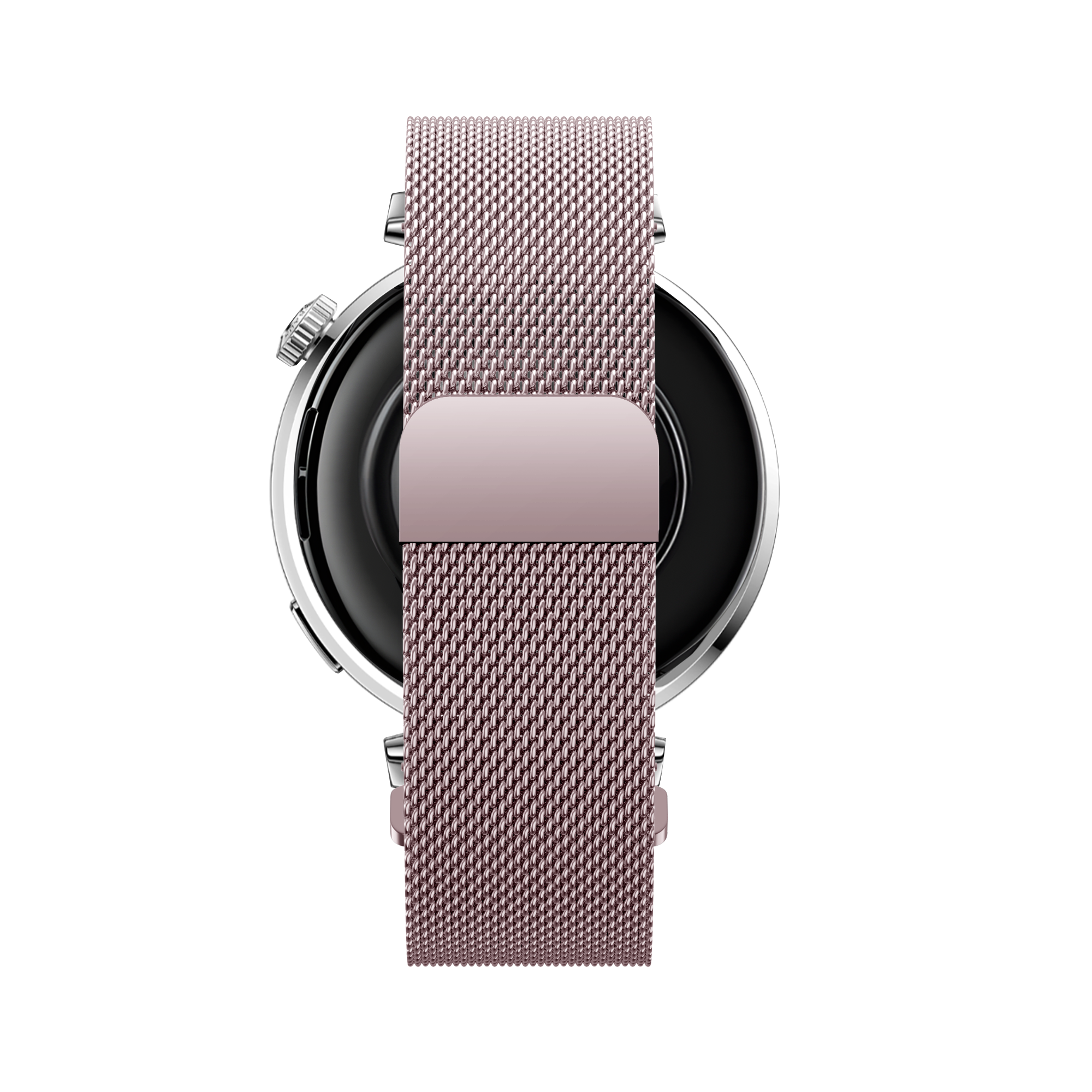 Bandz Xiaomi Watch S4 - 41mm Milanese band 'Easy fit' (roze)