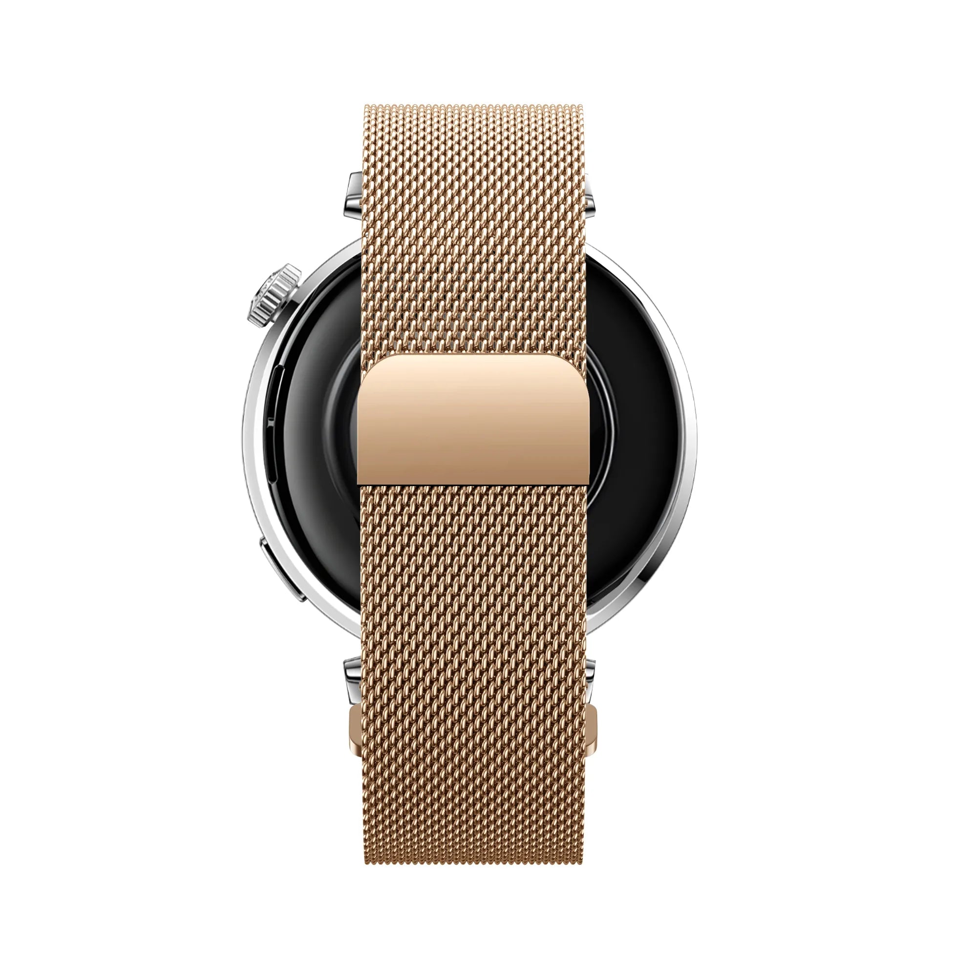 Bandz Huawei Watch GT 5 - 41mm Milanese Armband 'Easy fit' (Roségold)