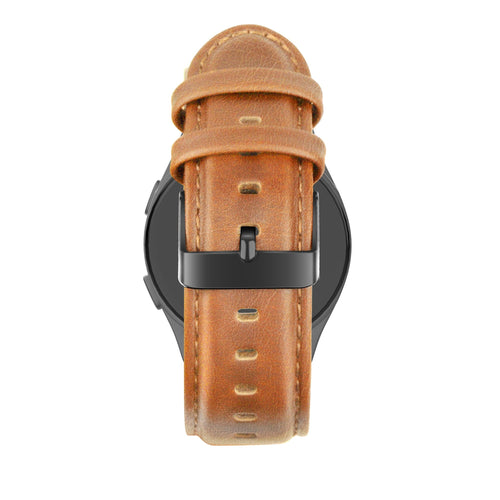 Bandz Huawei Watch GT 7 - 46mm Leather Strap 'Classic' (Brown)
