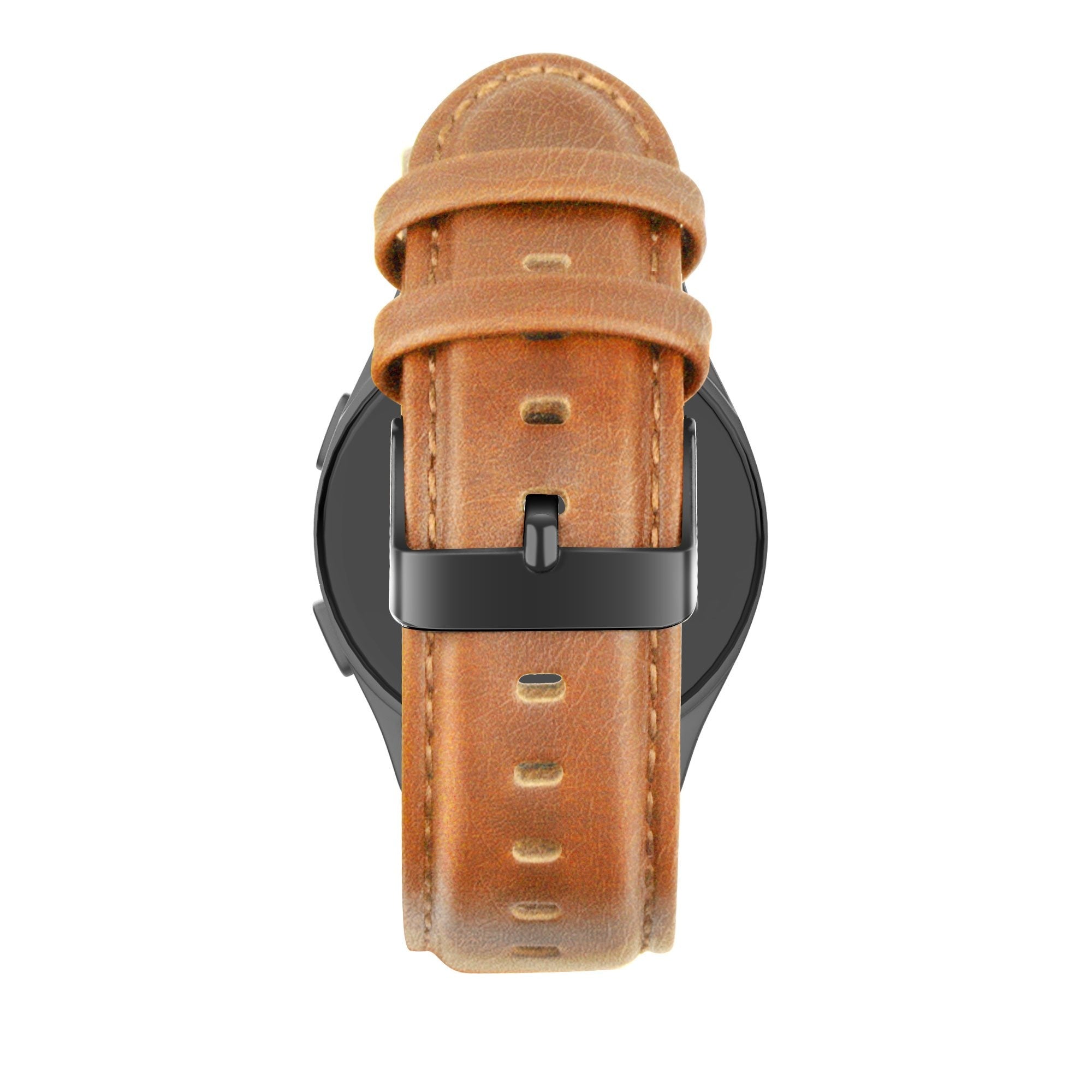 Bandz Huawei Watch GT 7 - 46mm Leather Strap 'Classic' (Brown)