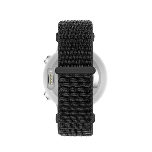 Bandz Garmin D2 Mach 2 - 47mm Nylon Loop Armband (Schwarz)