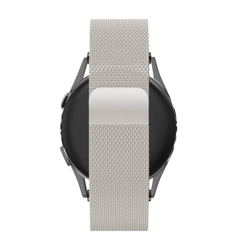 Bandz Garmin Forerunner 265s Milanese Loop Armband (Polarstern)